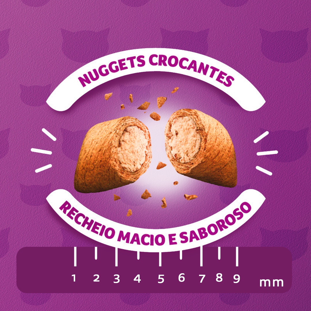 Ração Seca para Gatos Adultos WHISKAS® Sabor Mix de Carnes - 4